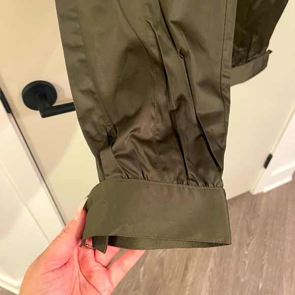 NWT - LABIJOU Olive Green Cargo Trousers Size M - Picture 7 of 9
